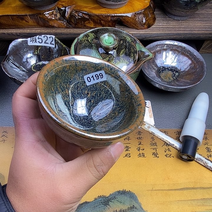 茶盏全品无暇建盏主人杯子