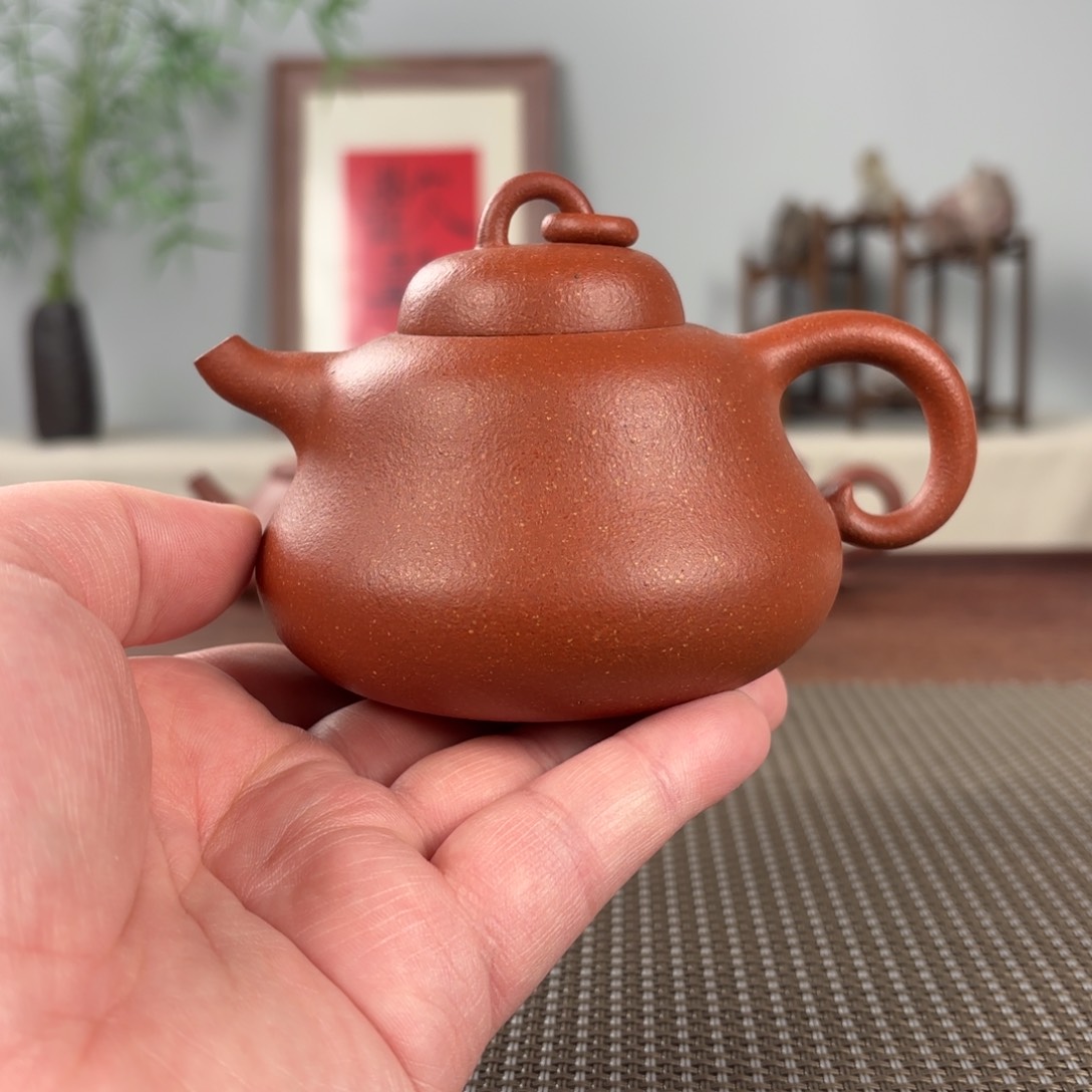 紫砂茶壶黄龙山原矿紫砂壶