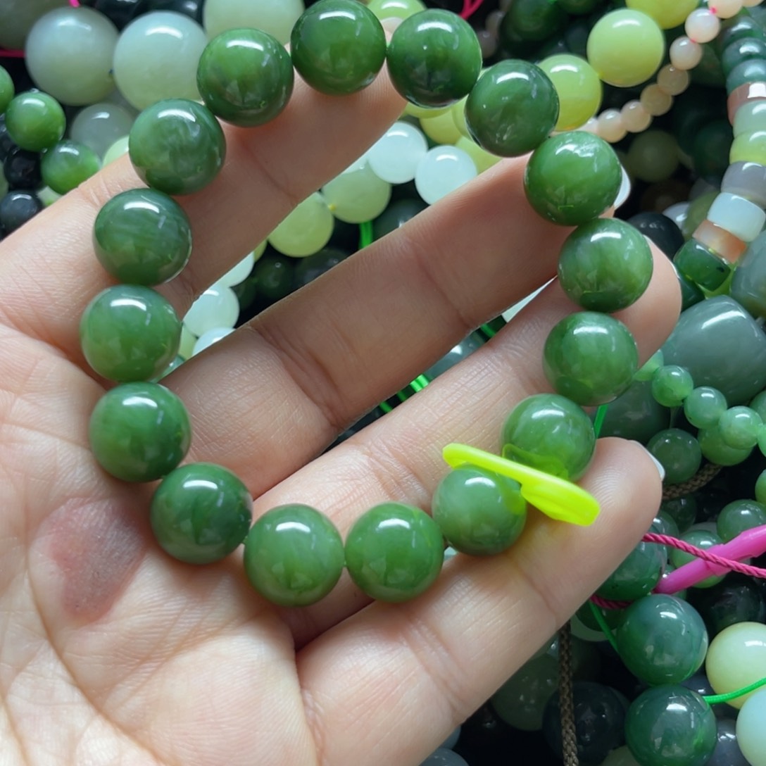 和田玉手链未镶嵌