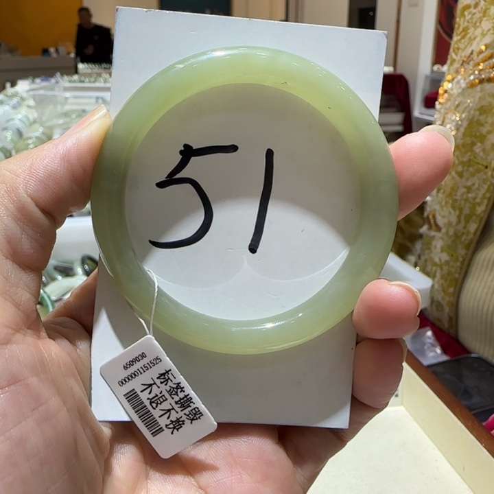 和田玉未镶嵌手镯768