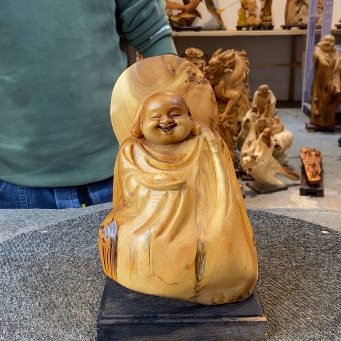 柏木（崖柏）太行崖柏根雕摆件