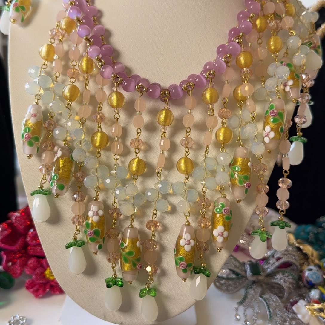 小***瑶琉璃纯铜合金项链