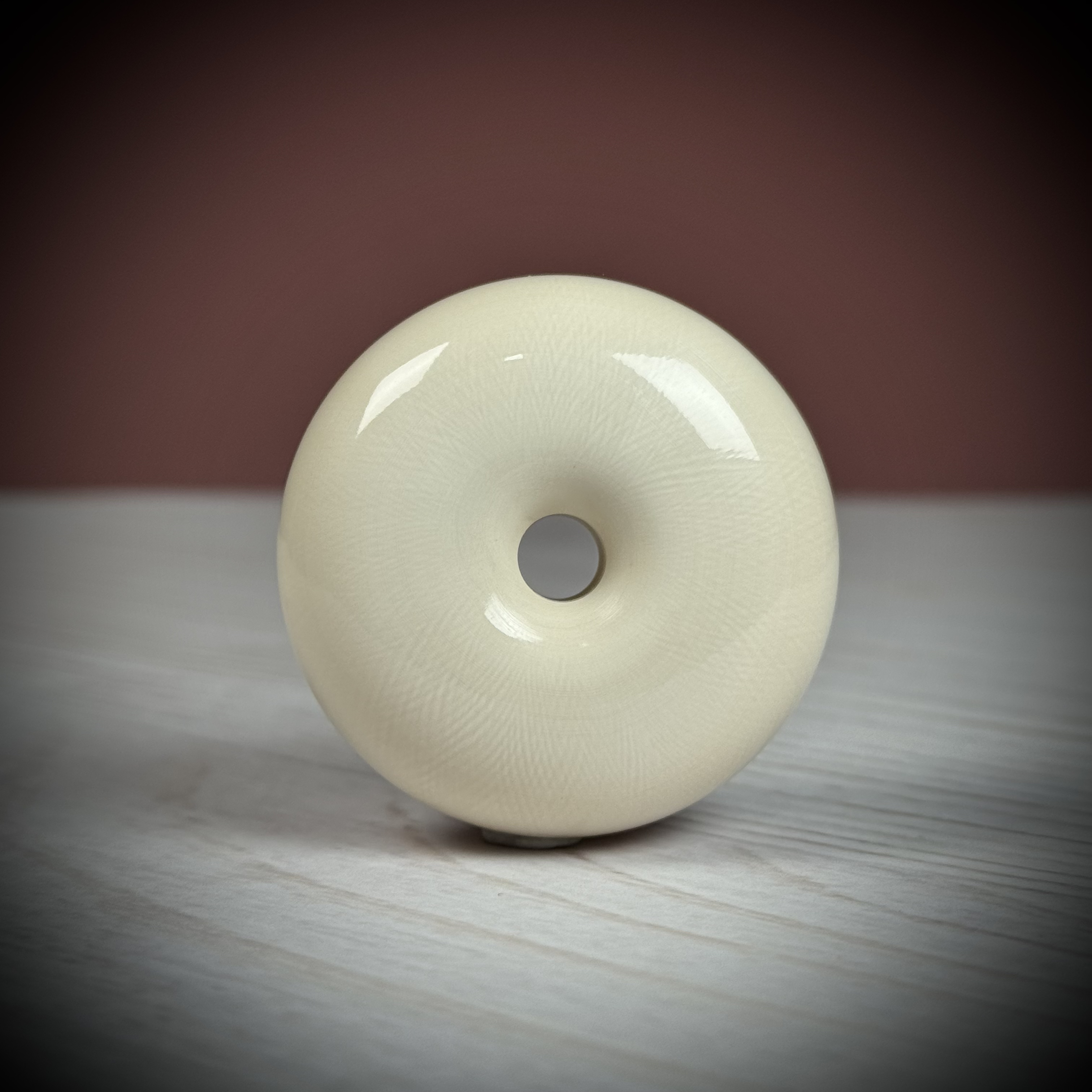 E73-29天然猛犸牙 面包圈42.8*20.7mm支持复检假一罚十