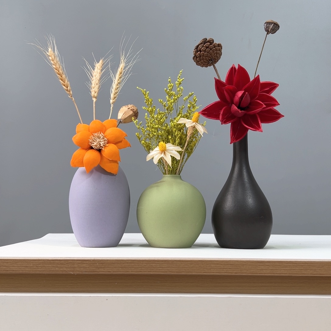 瓶花瓶带花高度20-30厘米左右