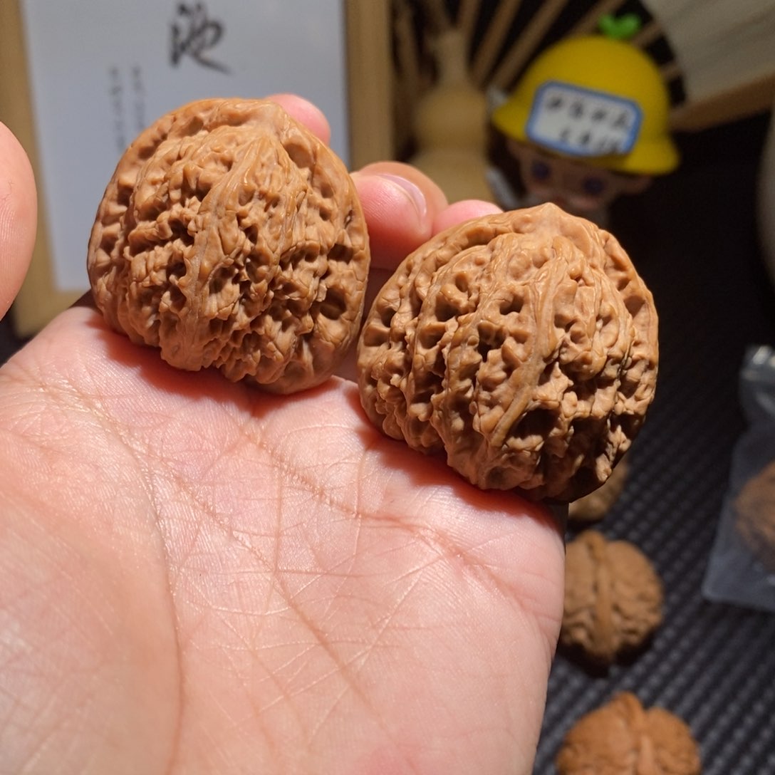 文玩核桃把件42尺全品南疆