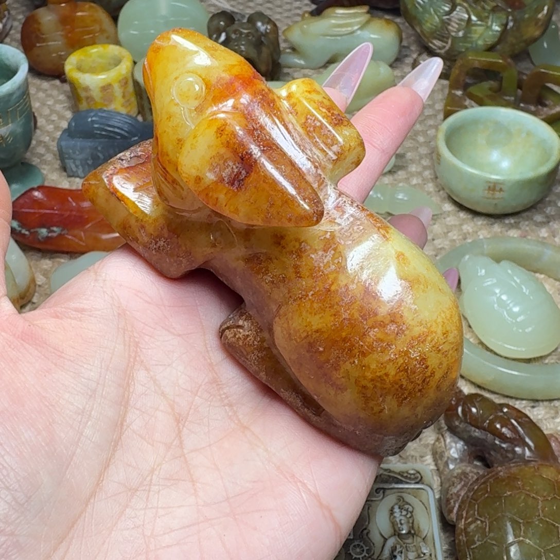 白玉菩提吊坠挂件