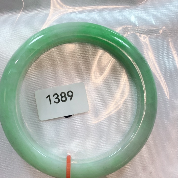 翡翠手镯未镶嵌天然翡翠手镯57