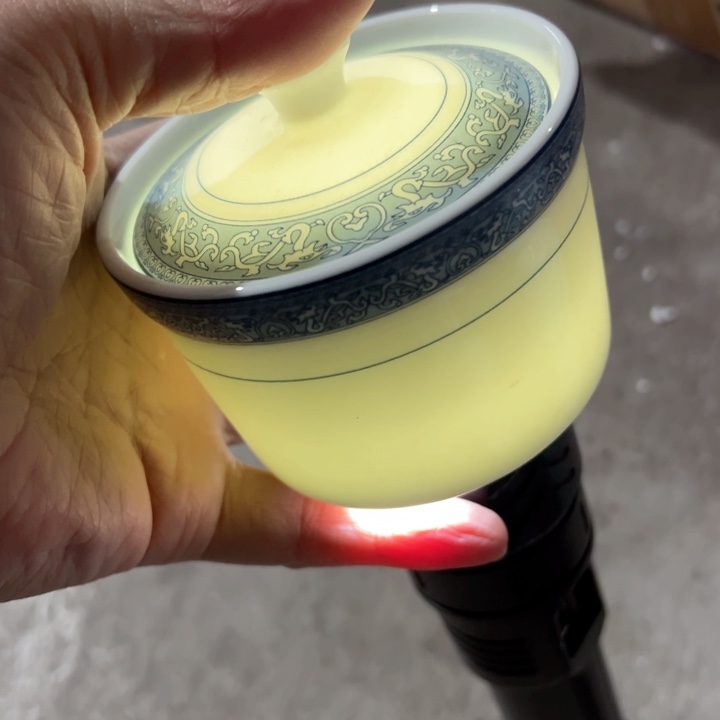 杯中铁炖盅陶瓷一个