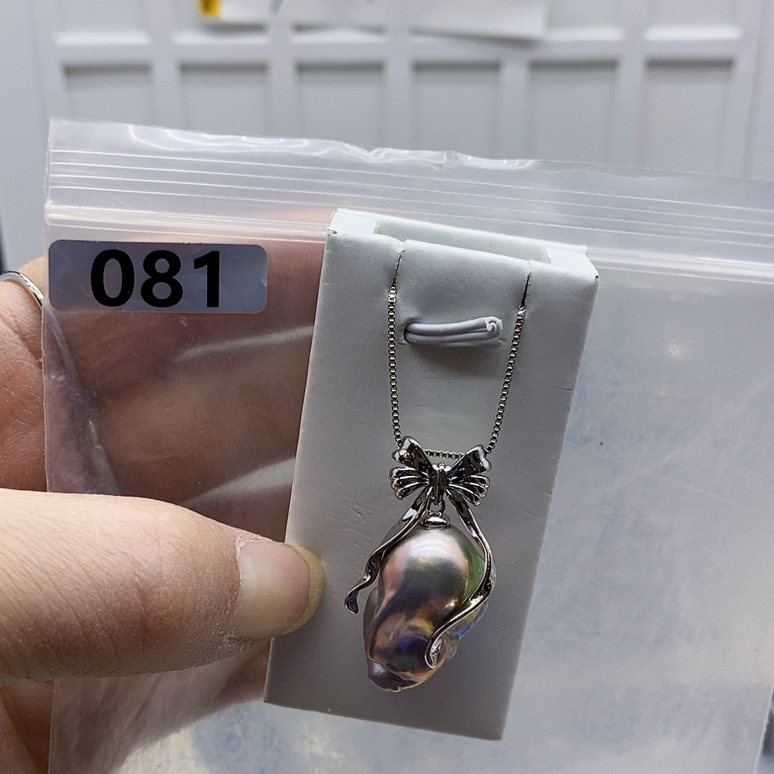 颈饰合金淡水珍珠