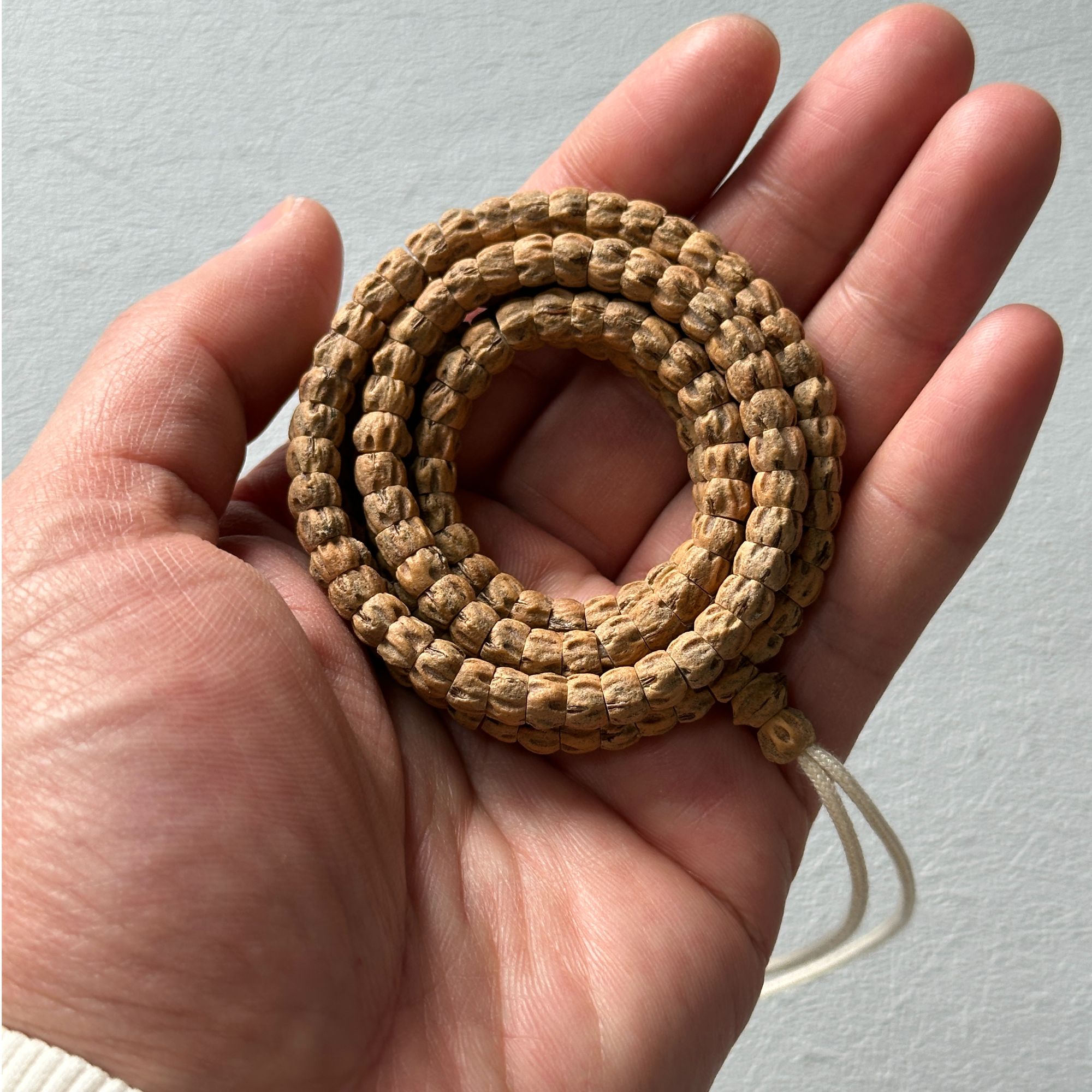 【红牙鬼脸】热振红芽高油密鬼脸纹柏香籽108长串