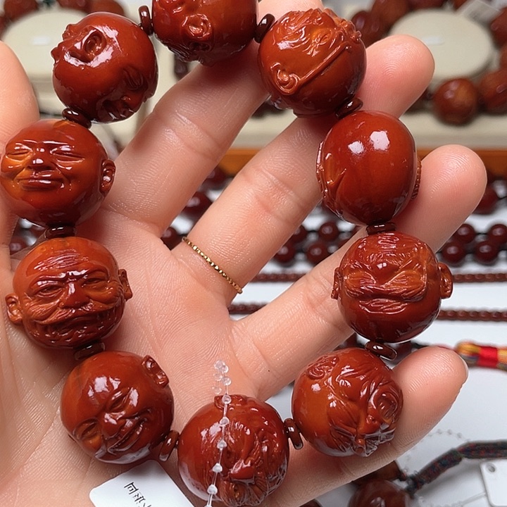 橄榄核手串王*伟十八罗汉