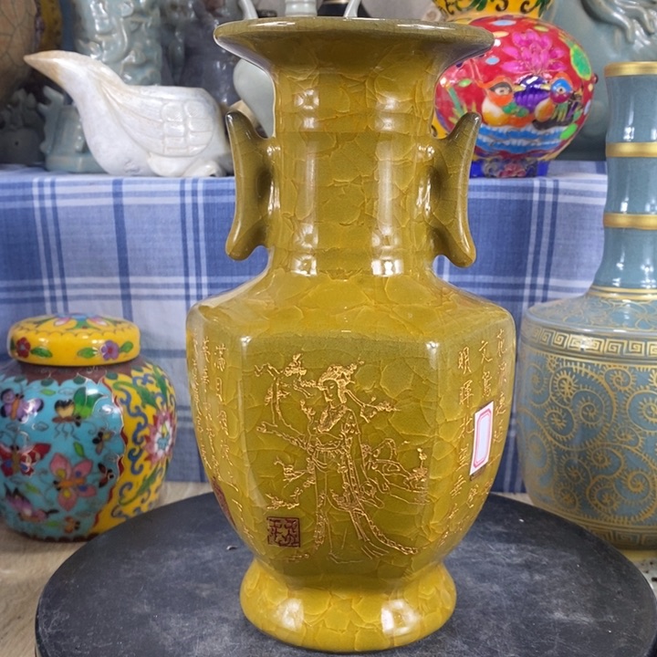 瓶陶泽如花儿盛开了