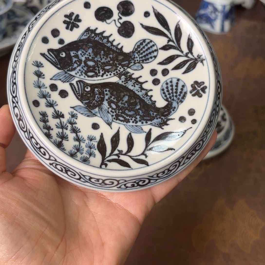 瓷片景德镇手绘茶器