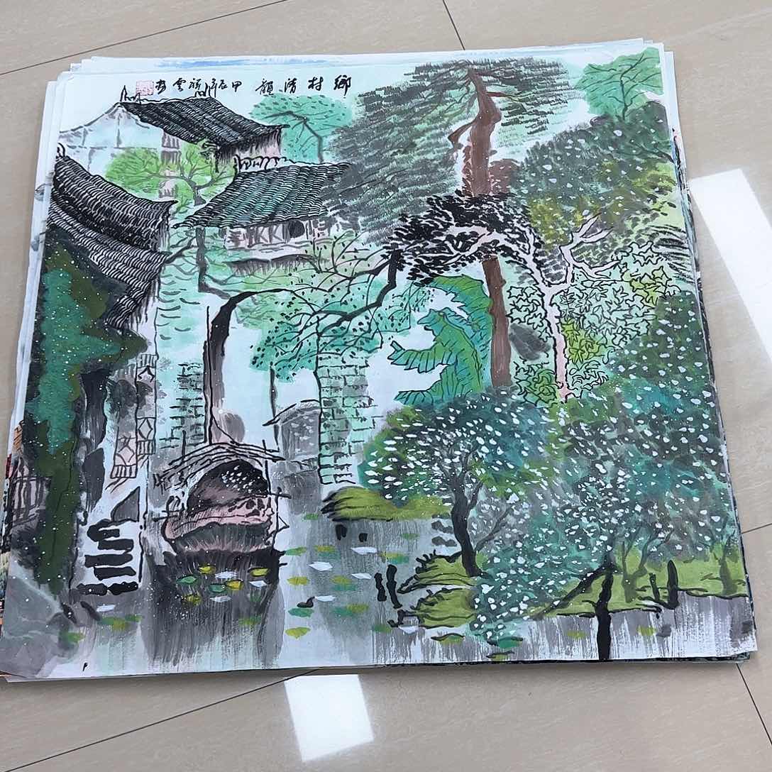 国画国画作品入选