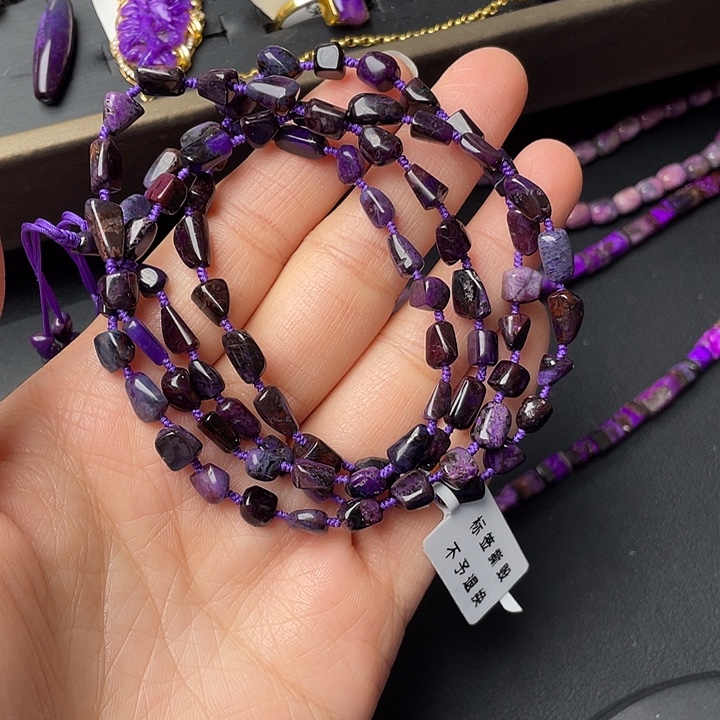 苏纪石（舒俱来）未镶嵌腰链