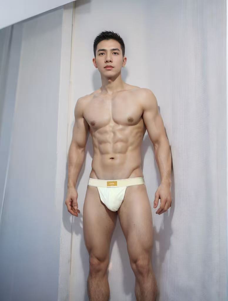 男士内裤纯色宽松男三角裤棉质潮流透气简约舒适男生大码三角裤