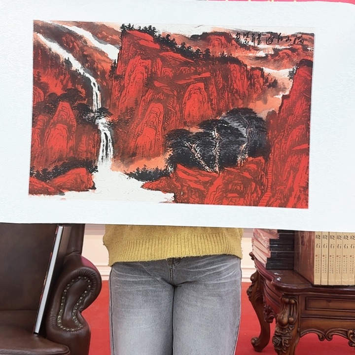 国画书法作品多次参加