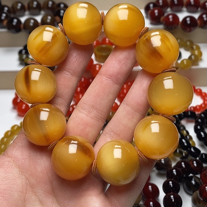 用***3牛角串串手串串2.5