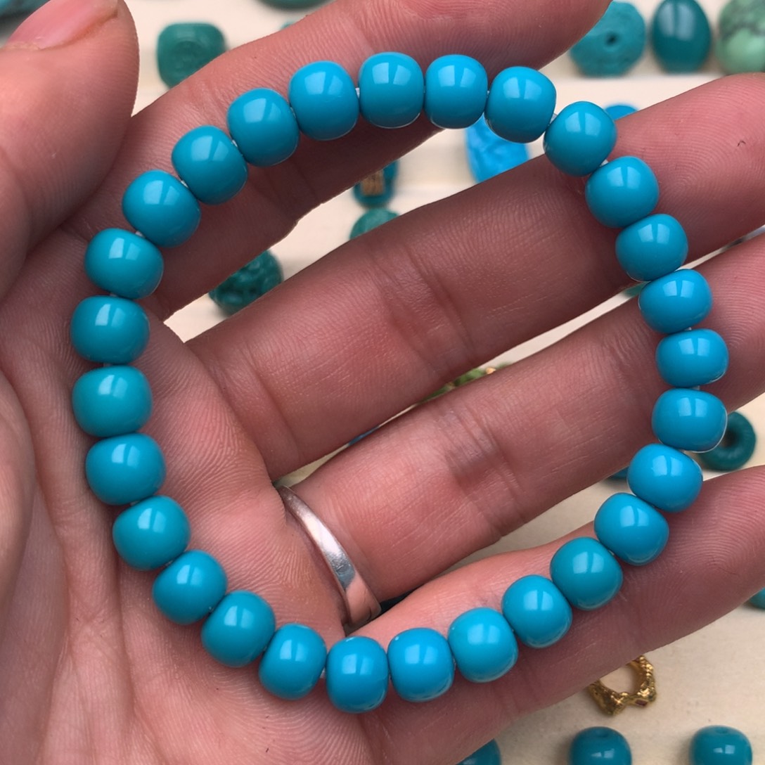 绿松石珠宝奇石未镶嵌