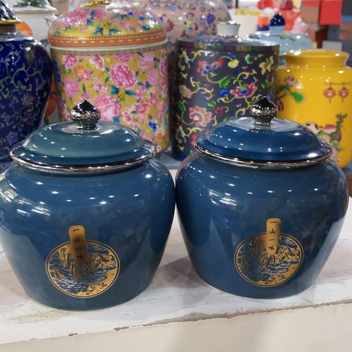 【闪购商品】罐陶瓷茶叶罐密封罐
