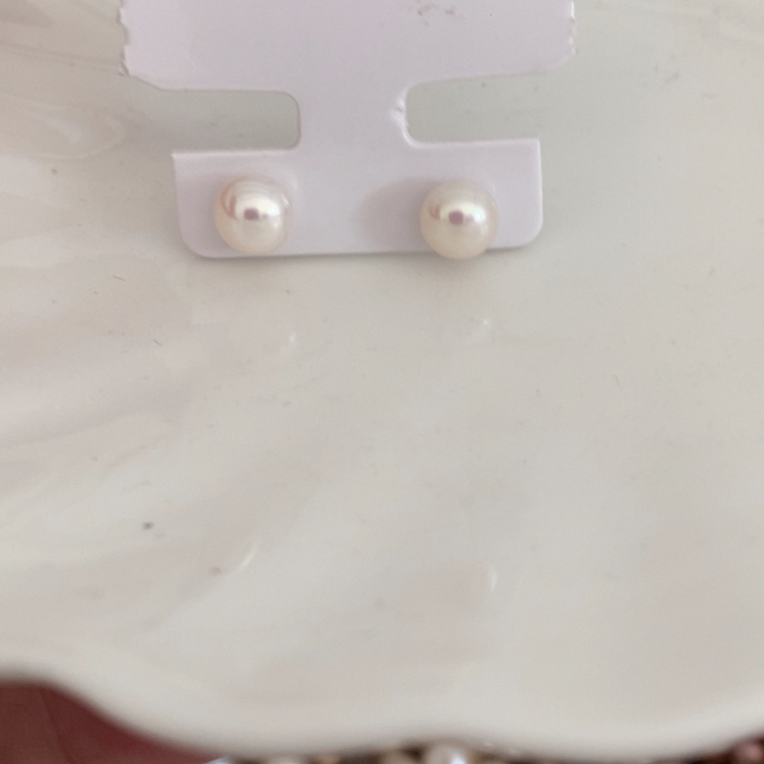 淡水珍珠天然淡水珍珠无人工干预银S925镶嵌3