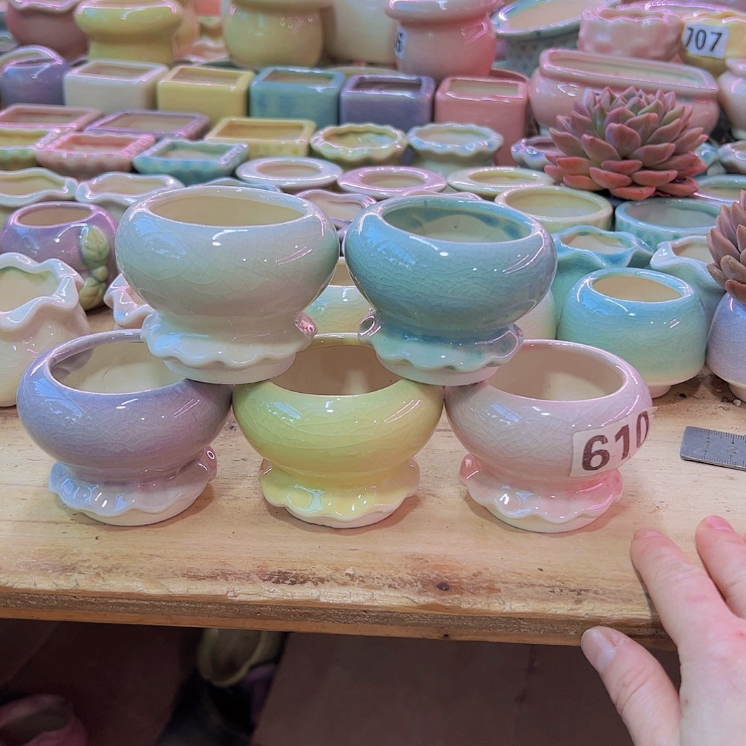 陶瓷花盆当场凑满12包邮