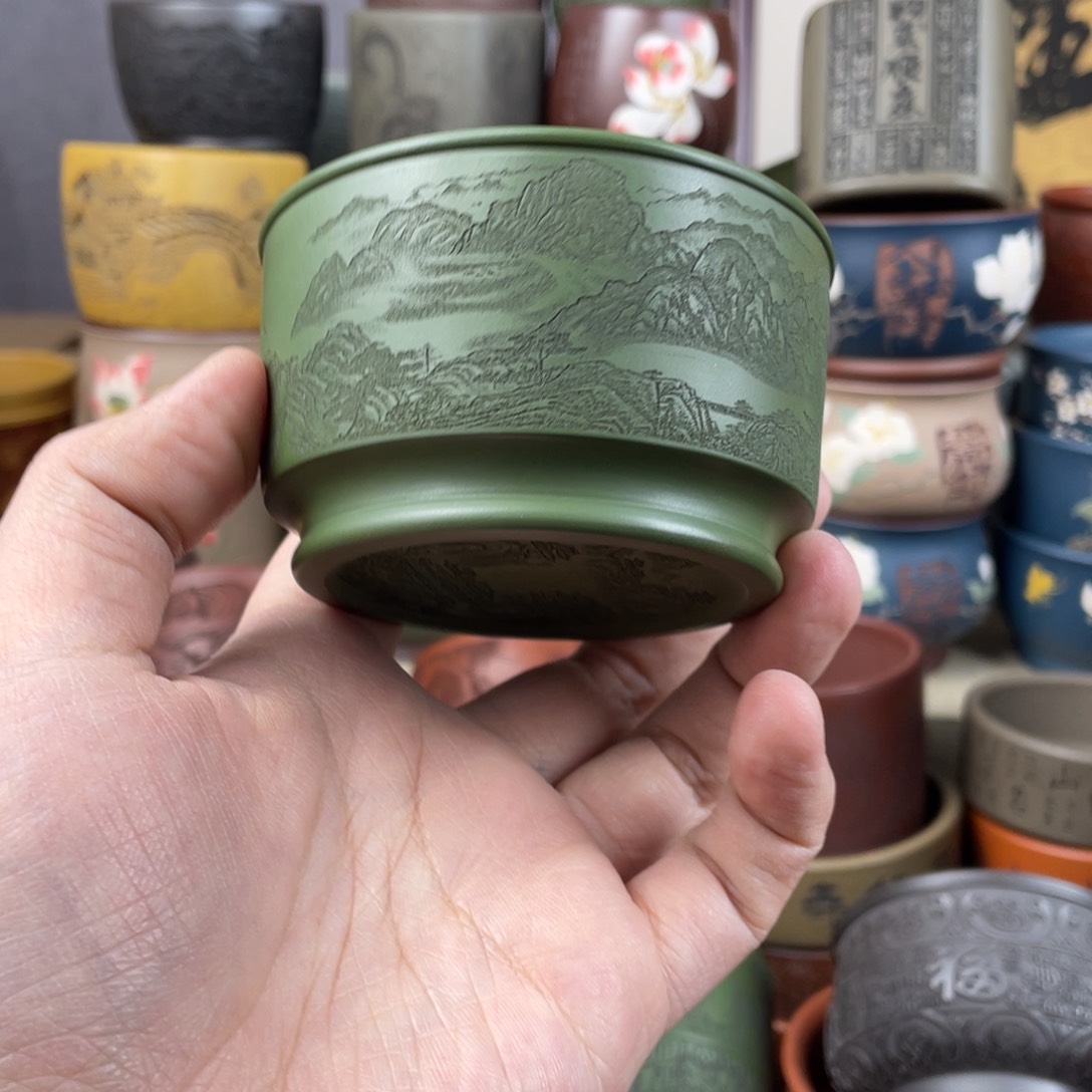 紫砂茶杯紫砂茶杯