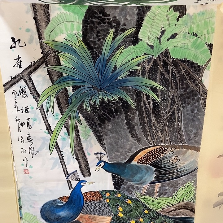 小周画廊的直播间