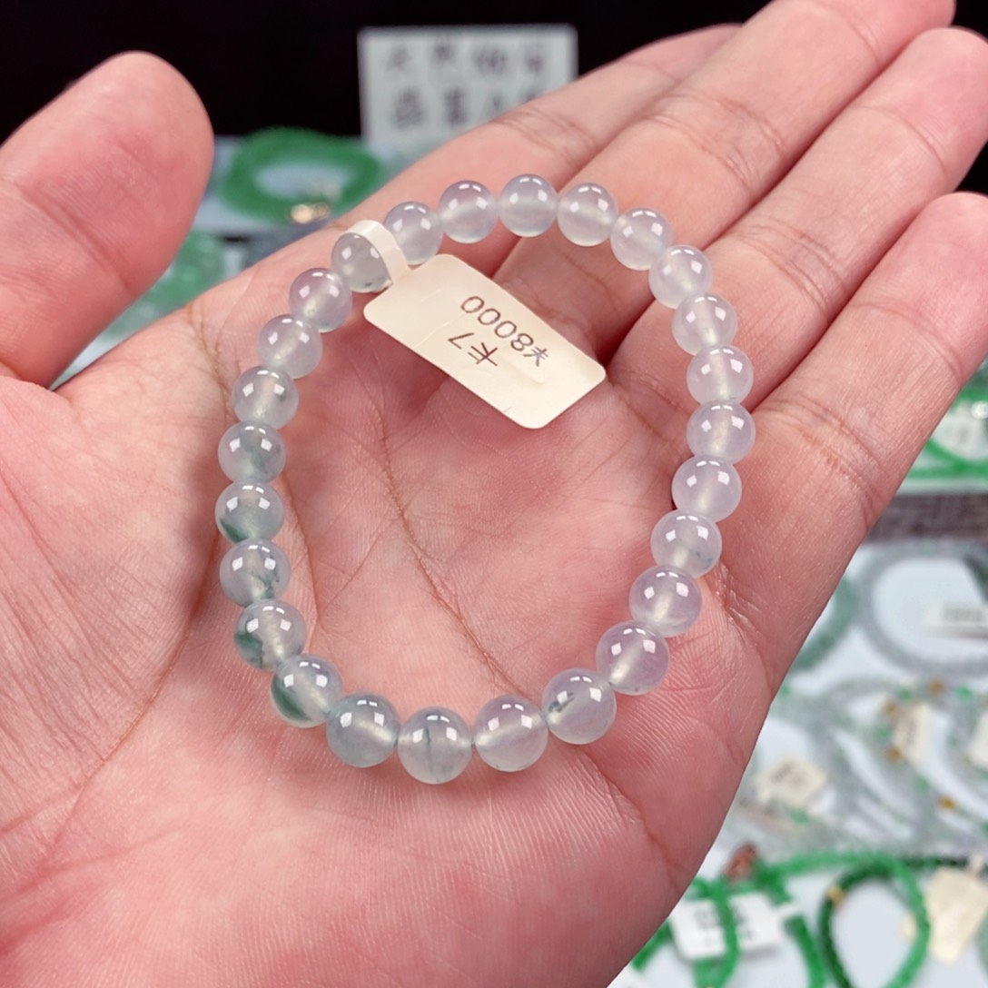 未镶嵌手链翡翠小*露卡7