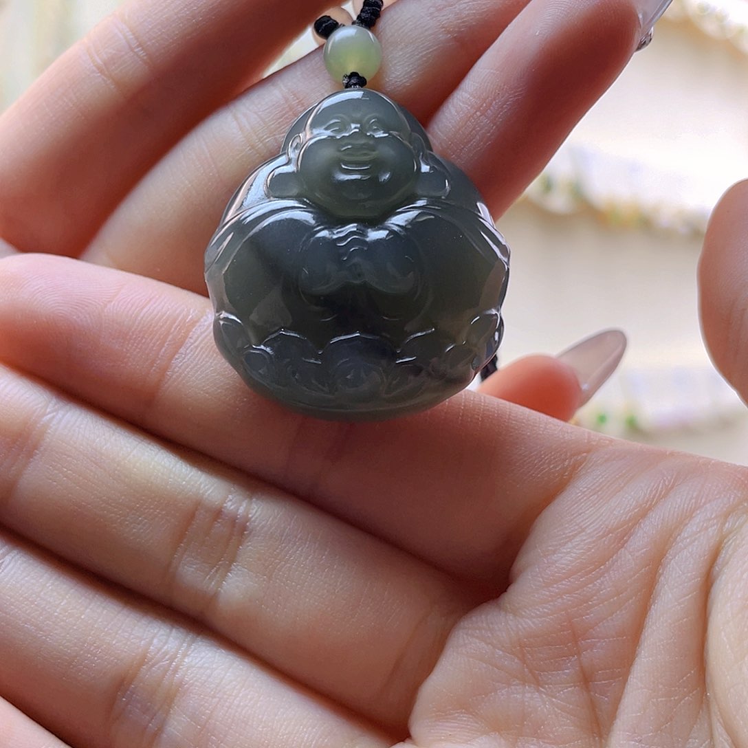 和田玉吊坠(赠链)未镶嵌