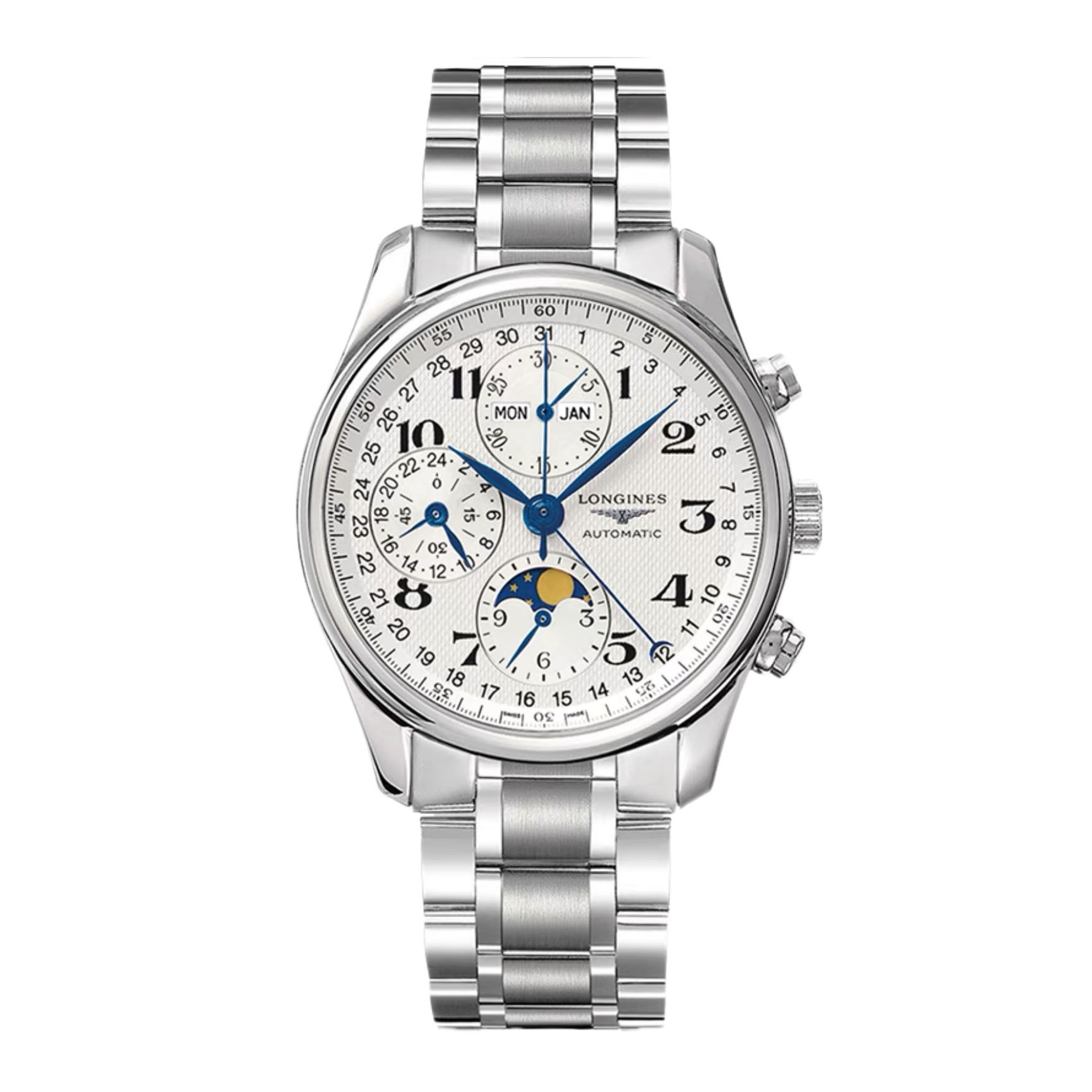 99新  Longines/浪琴 壹名匠673八针阿拉伯/表径40/男款/多功能