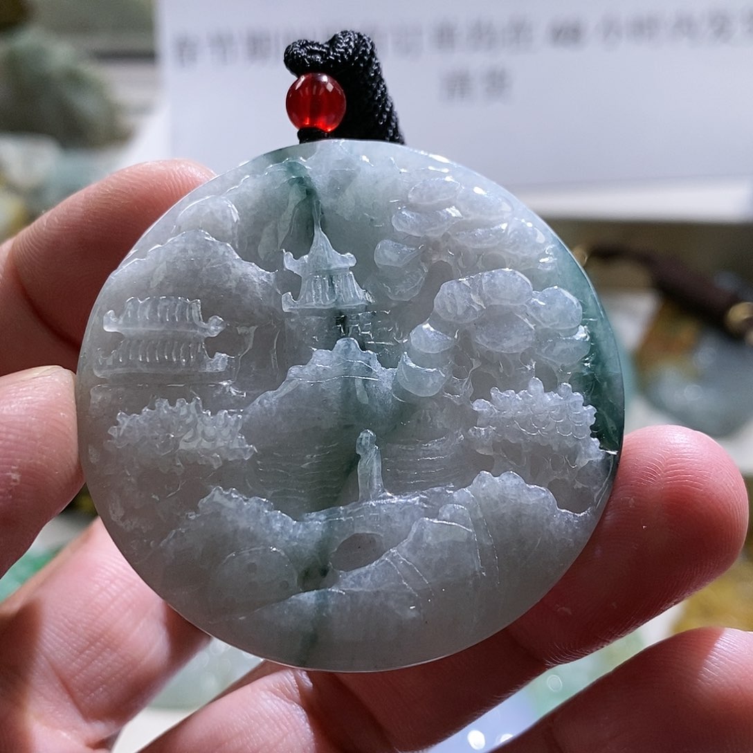 【闪购商品】翡翠颈饰未镶嵌11111111111