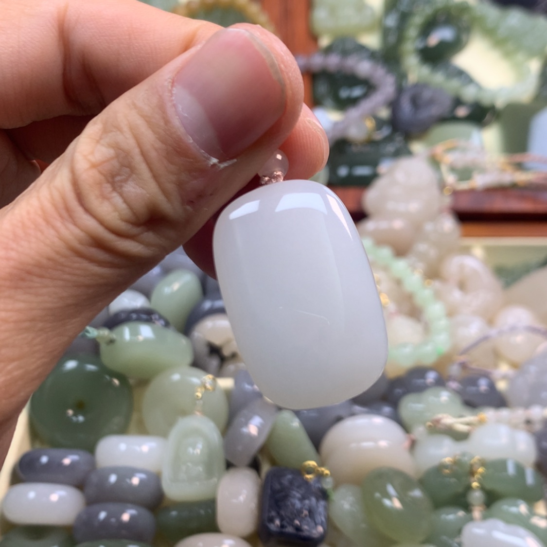 【闪购商品】和田玉颈饰未镶嵌