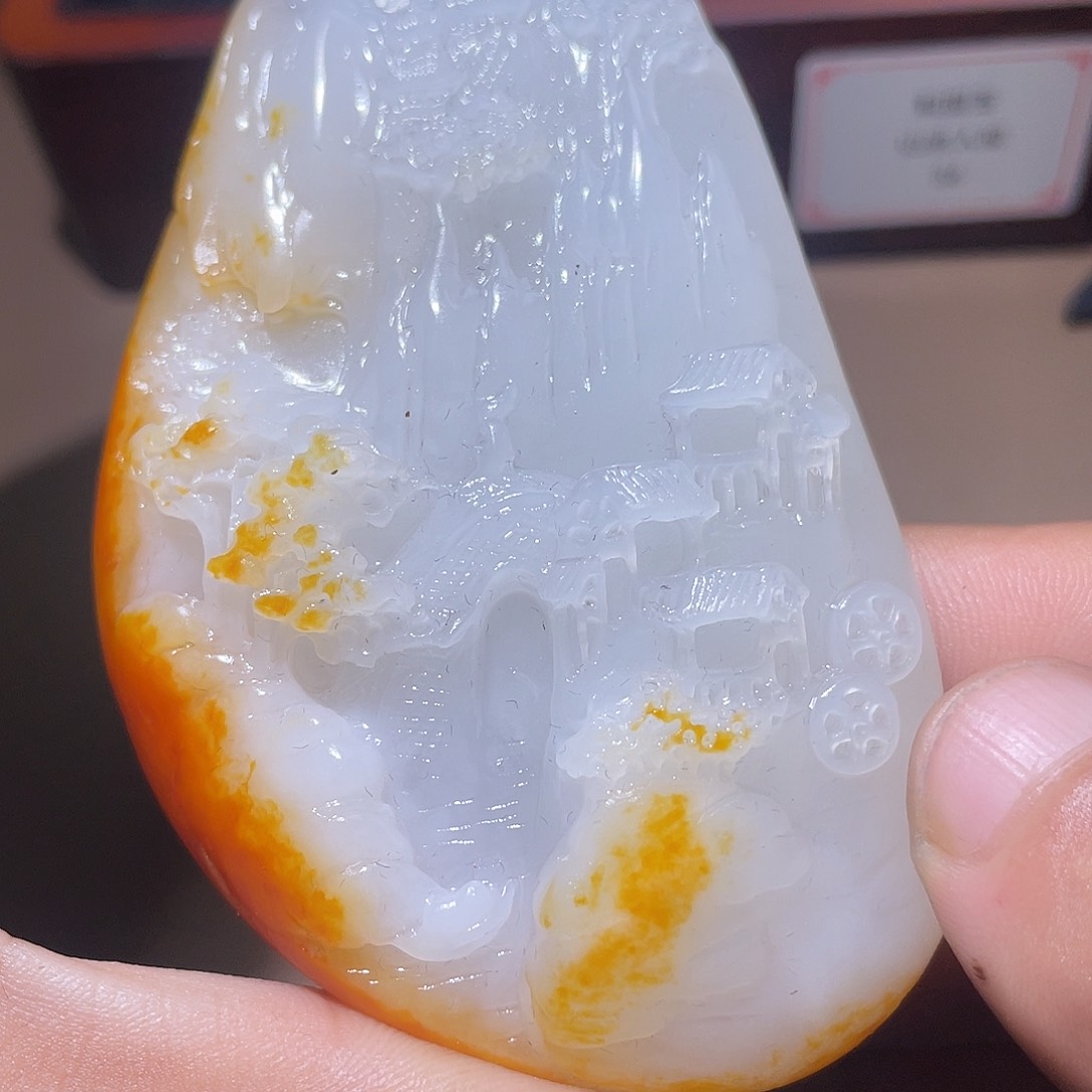 和田玉颈饰未镶嵌Z6