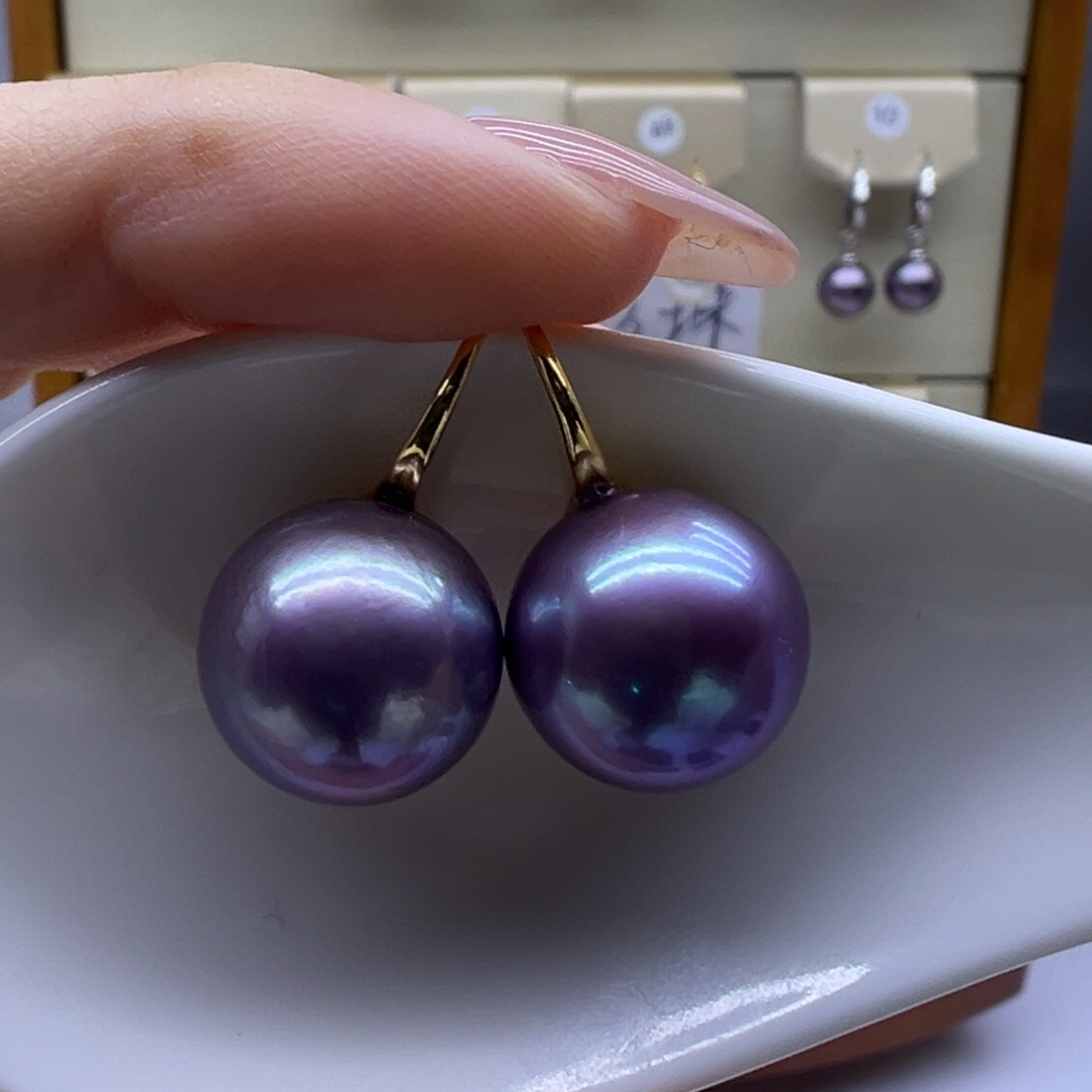 淡水珍珠耳饰未镶嵌