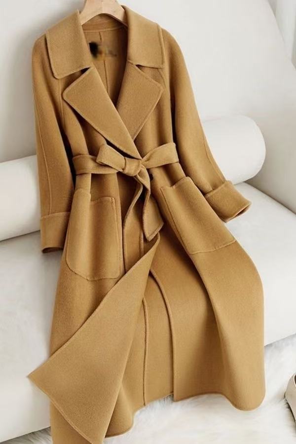 F601--700秋冬季女毛呢外套韩版【默认微瑕】