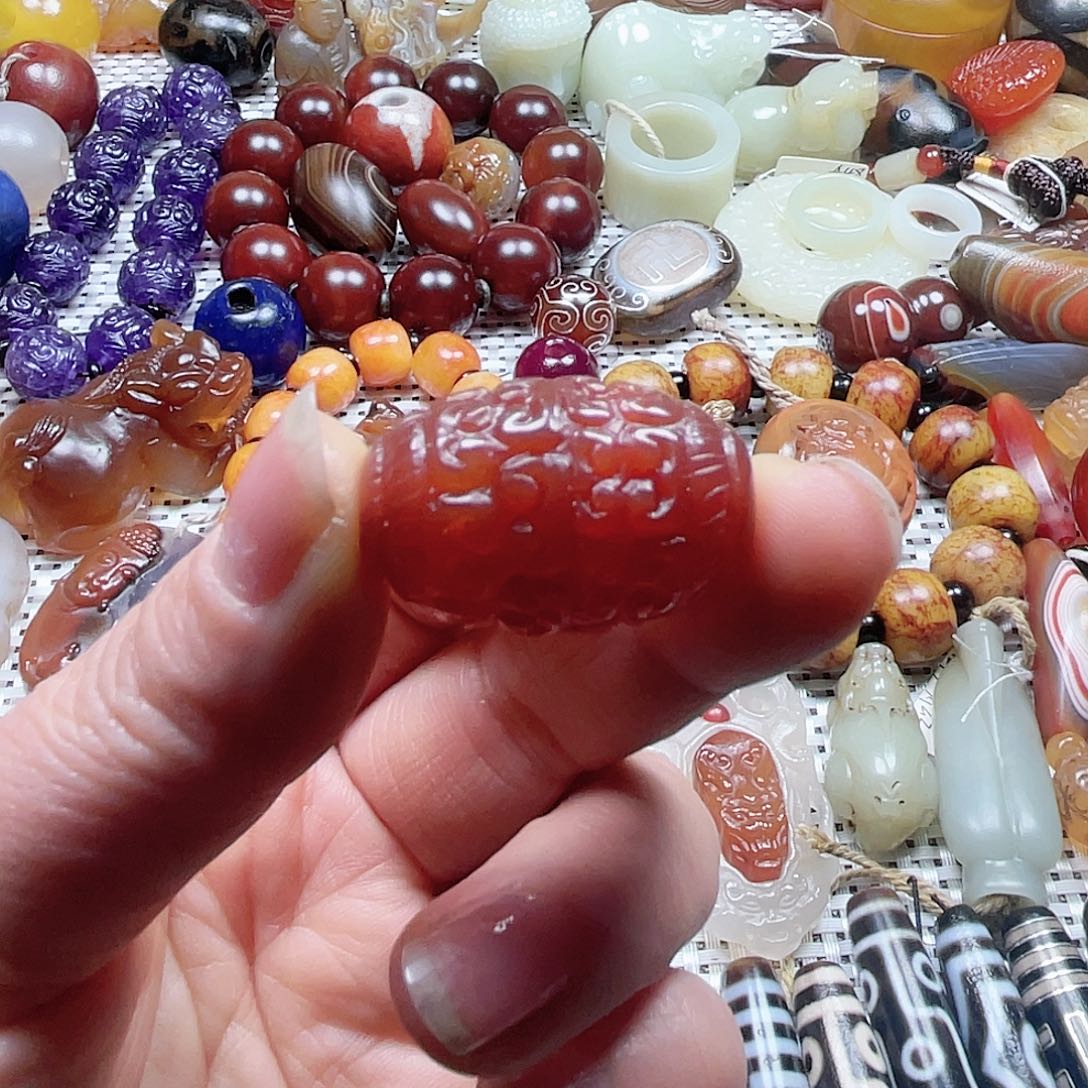 玛瑙/玉髓挂件未镶嵌