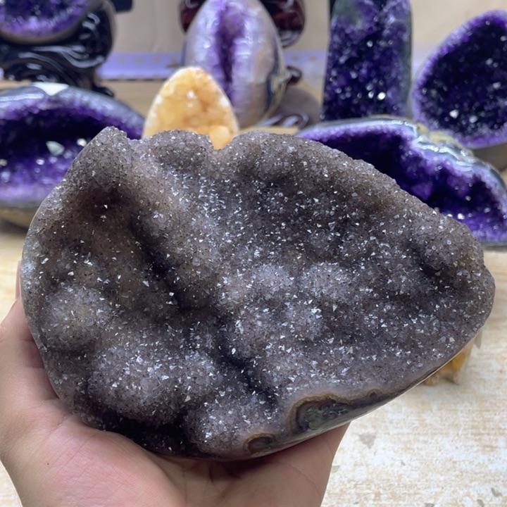 未镶嵌珠宝半成品紫晶