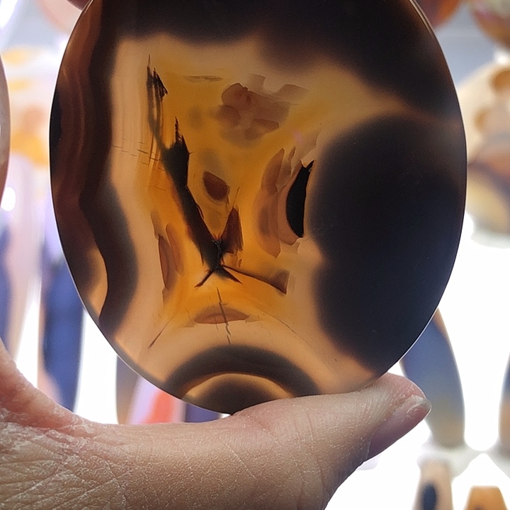 查罗石未镶嵌珠宝半成品69霞