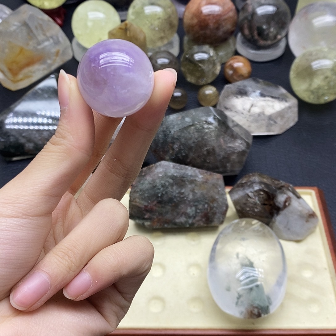 水晶未镶嵌珠宝半成品242水晶石