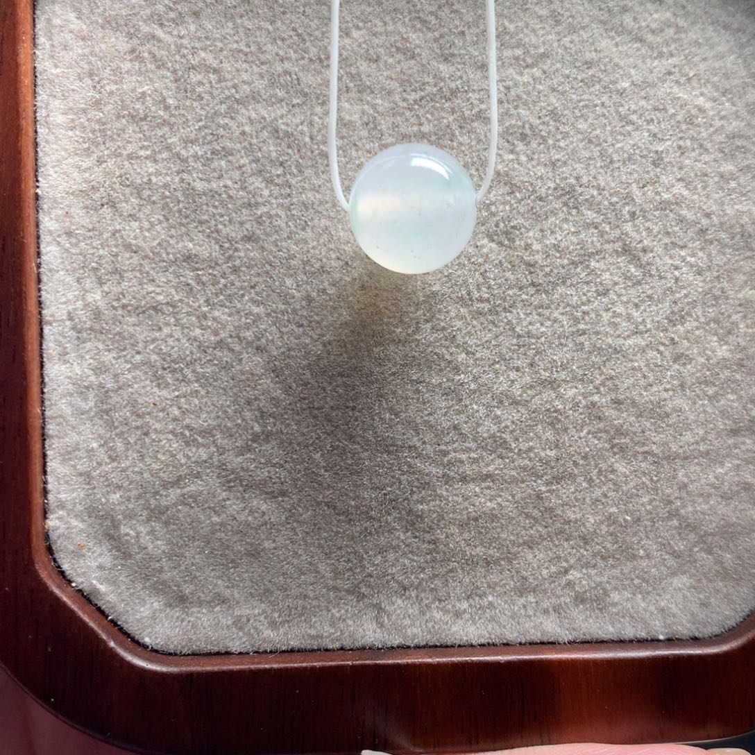 未镶嵌手链翡翠正冰飘绿12mm