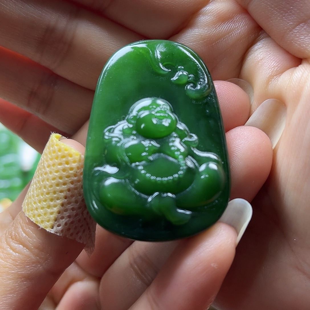 和田玉吊坠未镶嵌