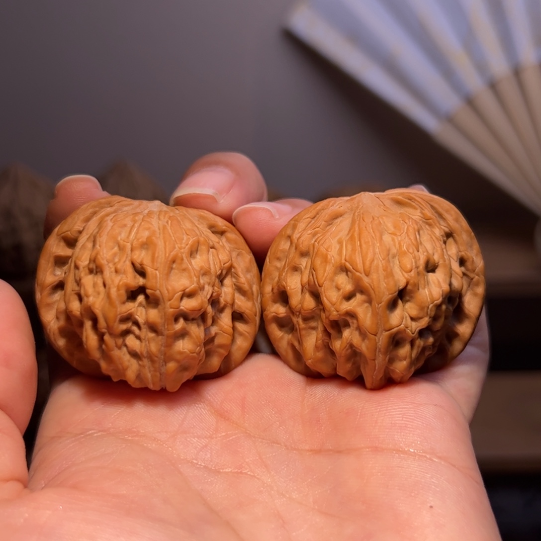 文玩核桃吊坠磨盘全品40