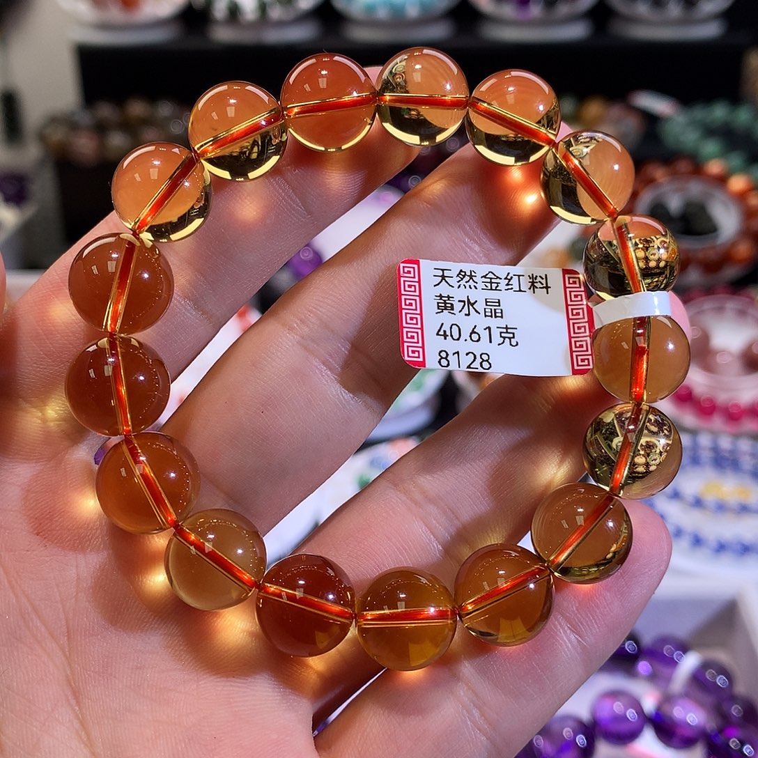 未镶嵌手链水晶12+