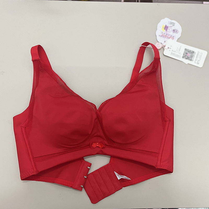 2028剪标(2.0厚AB小C杯三排扣适合小胸）聚拢光面舒适温感性感文