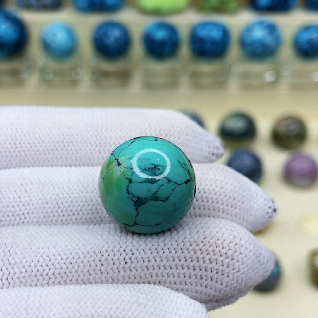 未镶嵌绿松石颈饰尺寸卡17.5