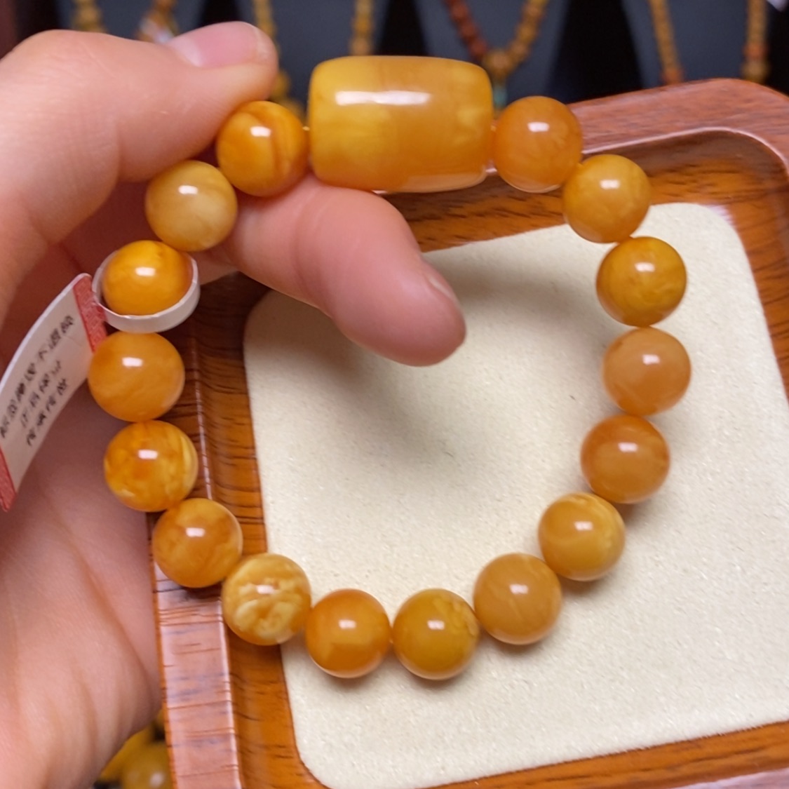 【闪购商品】蜜蜡手链未镶嵌手串