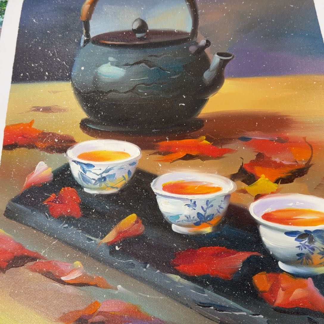 油画我的小可爱小可爱们要