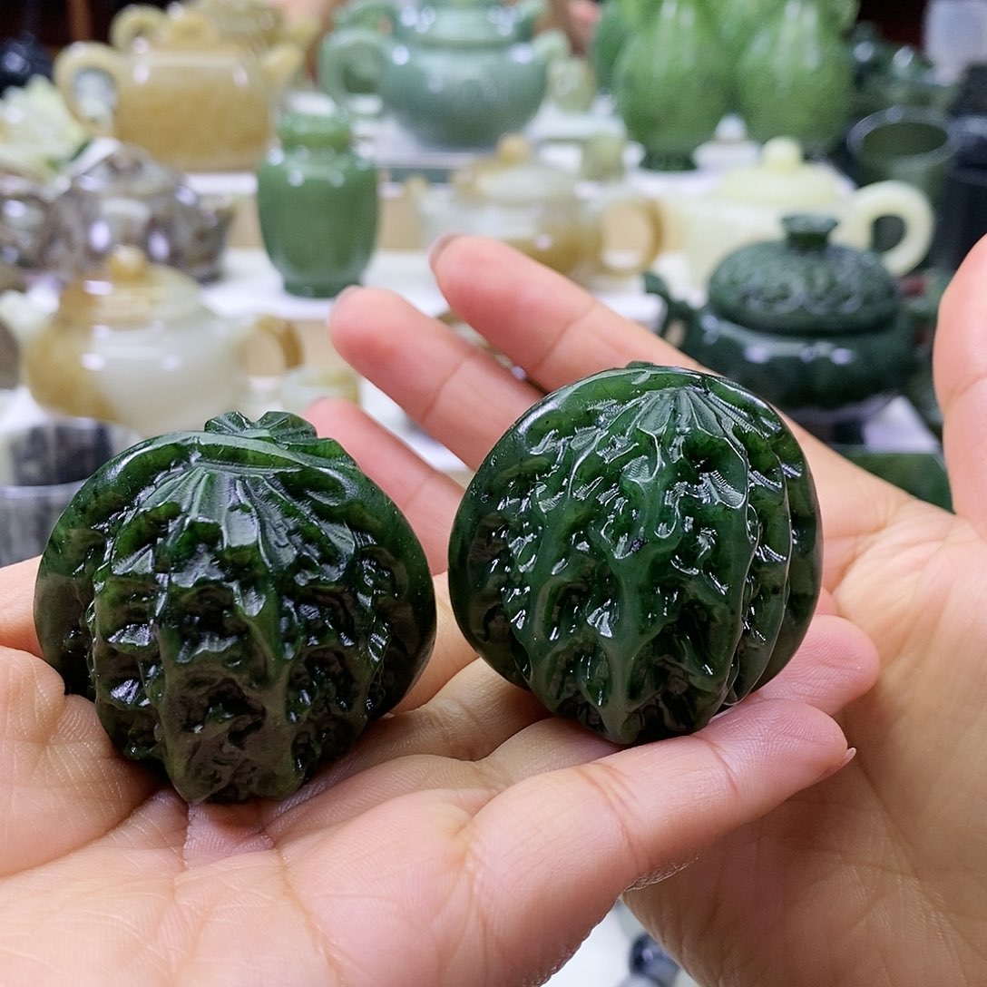 和田玉核桃未镶嵌