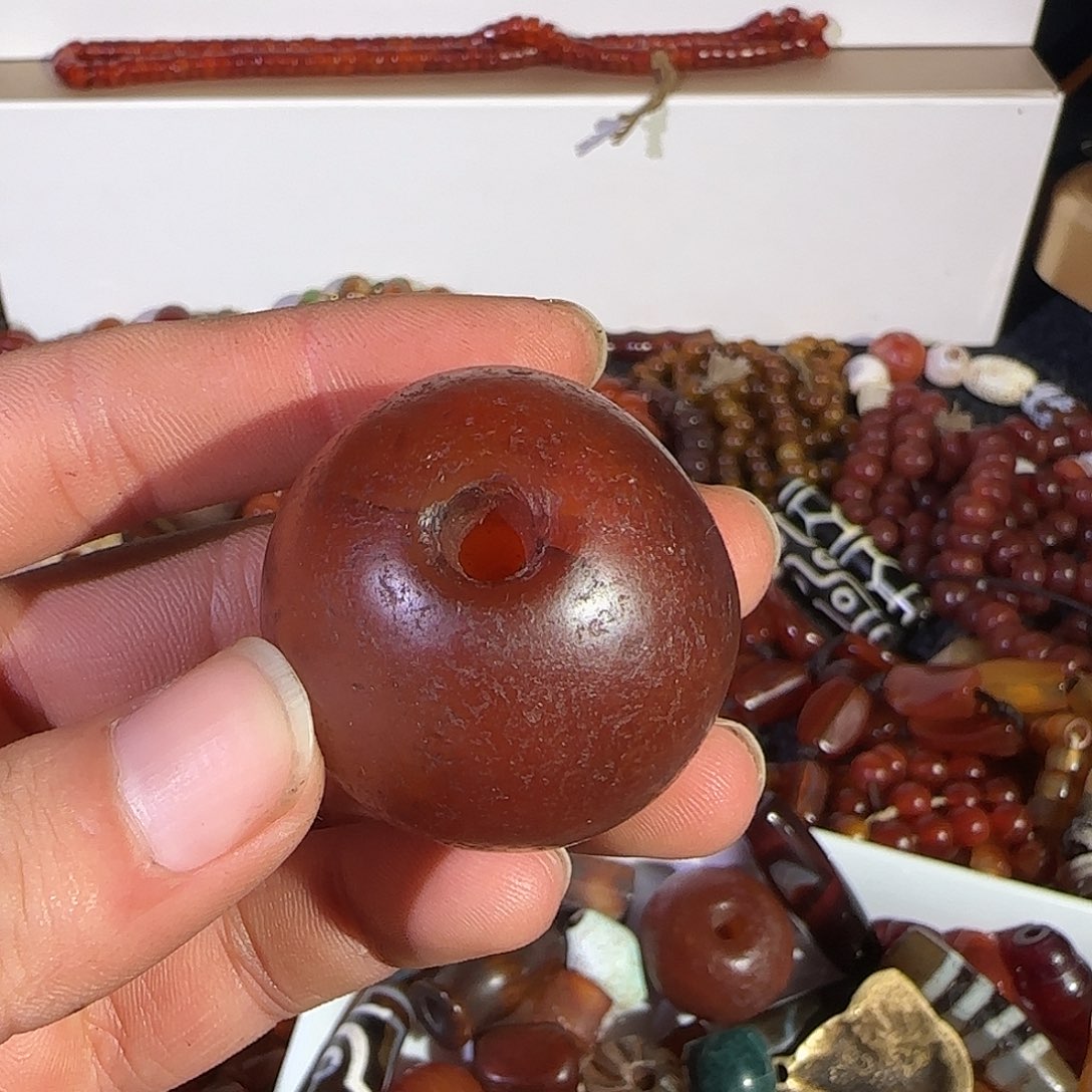 自***人玛瑙/玉髓未镶嵌颈饰